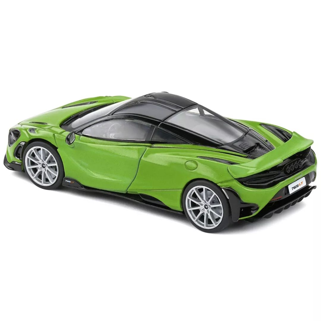 Green MCLAREN 765 LT  1:43 Scale die-cast car by Solido -Solido - India - www.superherotoystore.com