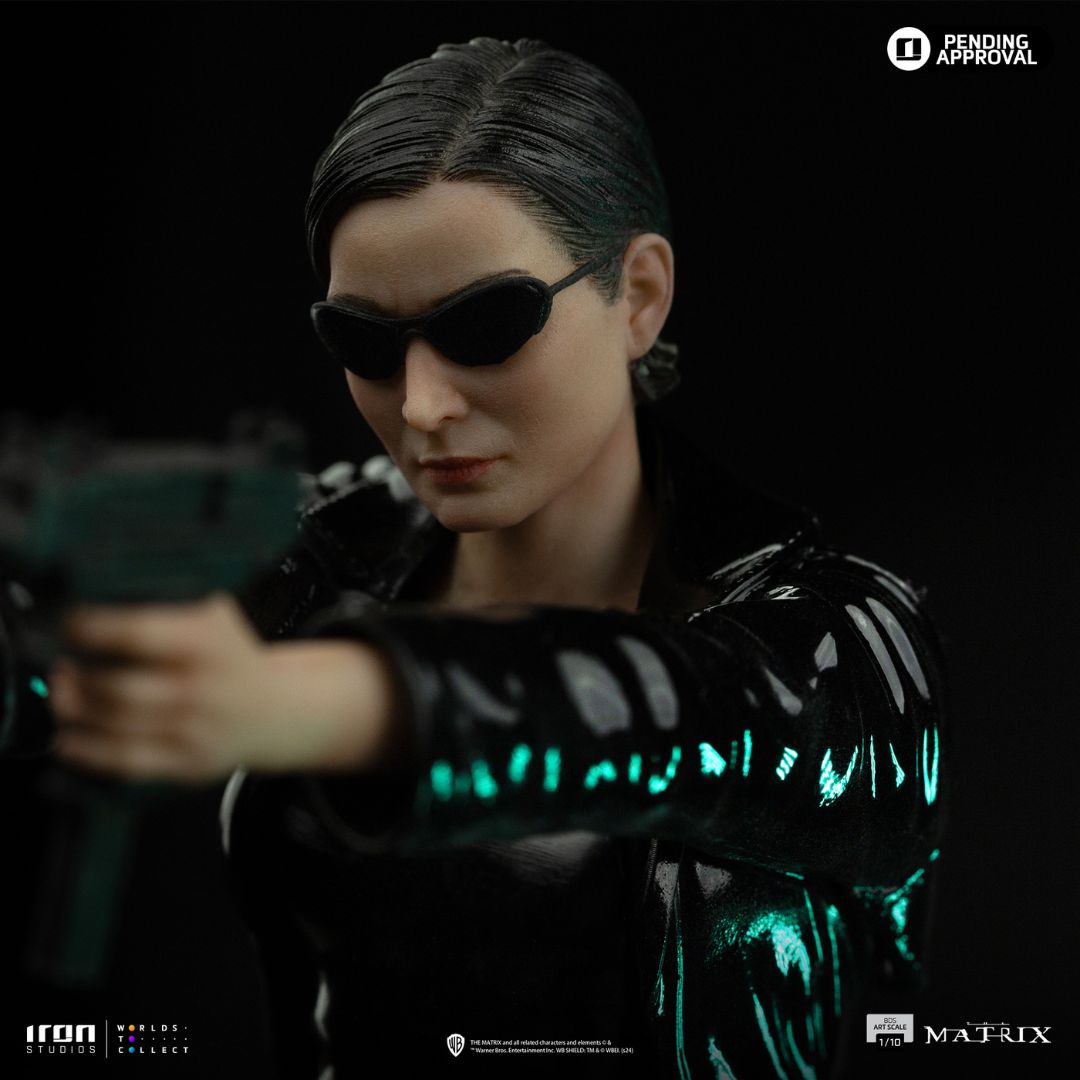 Matrix Trinity Art Statue By Iron Studios