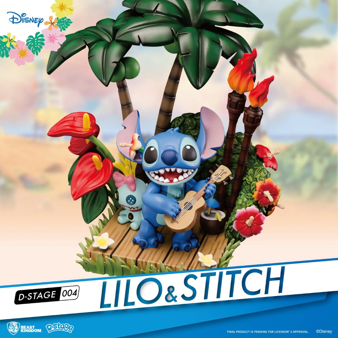 Lilo & Stitch DS-004 D-Stage 6-Inch Statue by Beast Kingdom -Beast Kingdom - India - www.superherotoystore.com