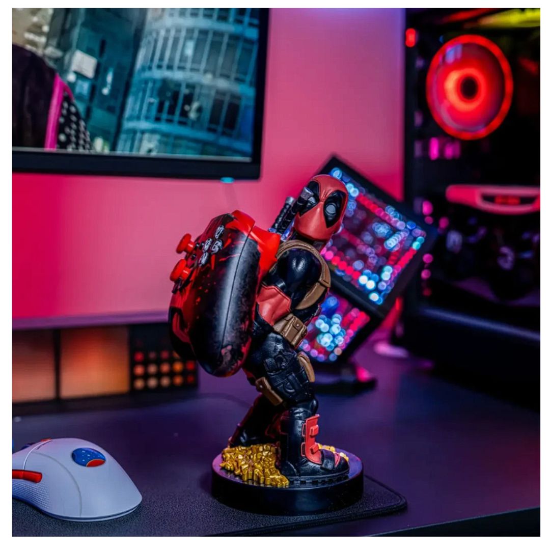 Marvel: Deadpool 'Bringing Up The Rear' Cable Guys Controller Holder And Phone Stand By Exg Pro -EXG Pro - India - www.superherotoystore.com