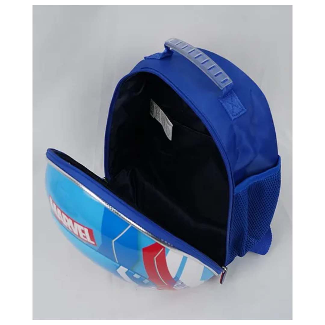 MARVEL CAPTAIN AMERICA HARDSHELL EGG SHAPE BAG - BLUE by Mesuca -Mesuca - India - www.superherotoystore.com