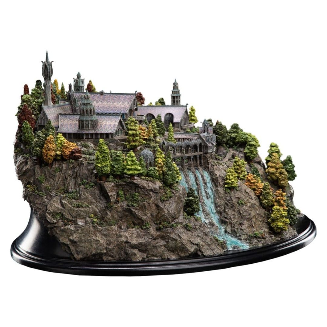 The Lord Of The Rings Trilogy Rivendell Environment Statue (With Free Art Print Of 1,000) By Weta Workshop