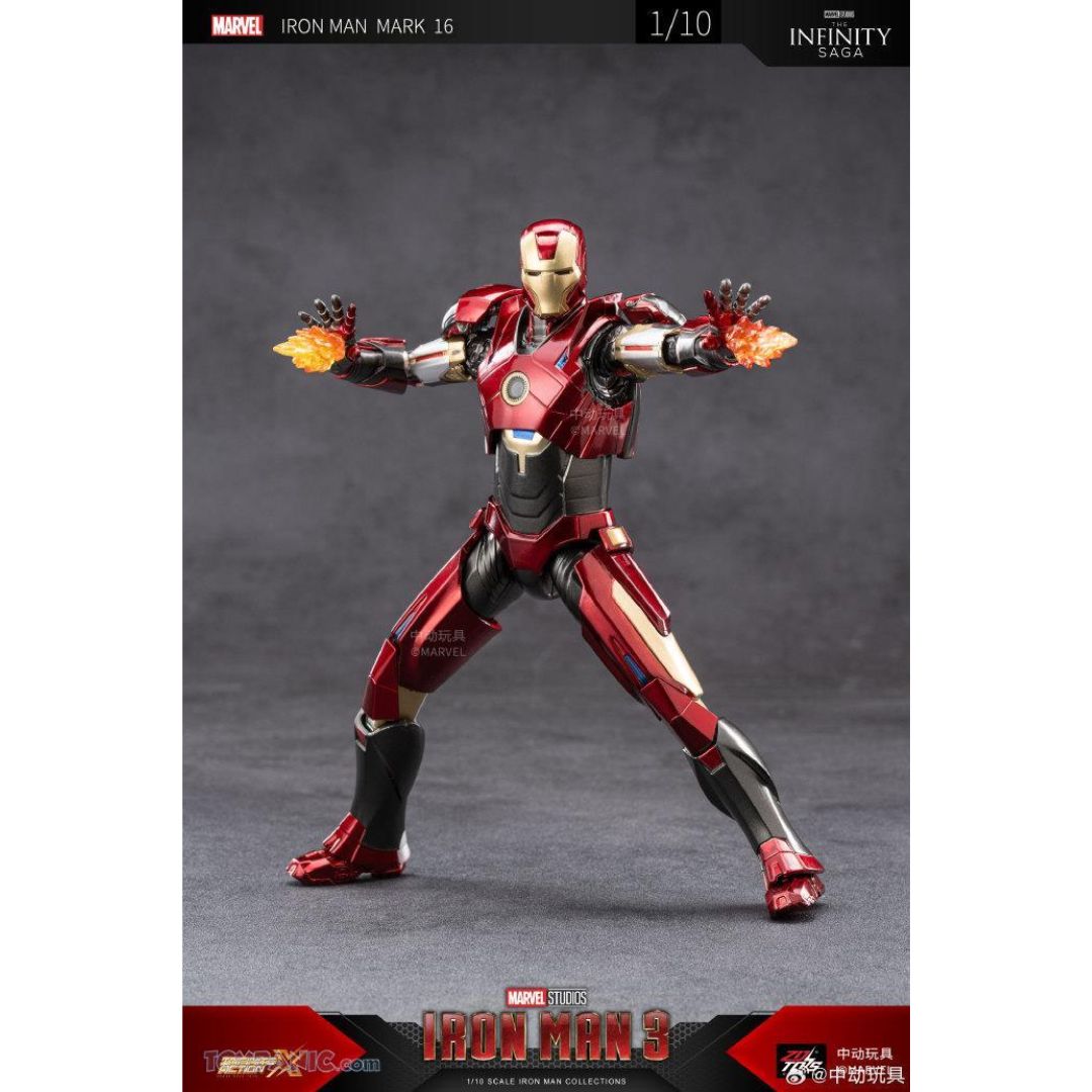 Iron Man Mk16 Action Figure By Zd Toys -ZD Toys - India - www.superherotoystore.com
