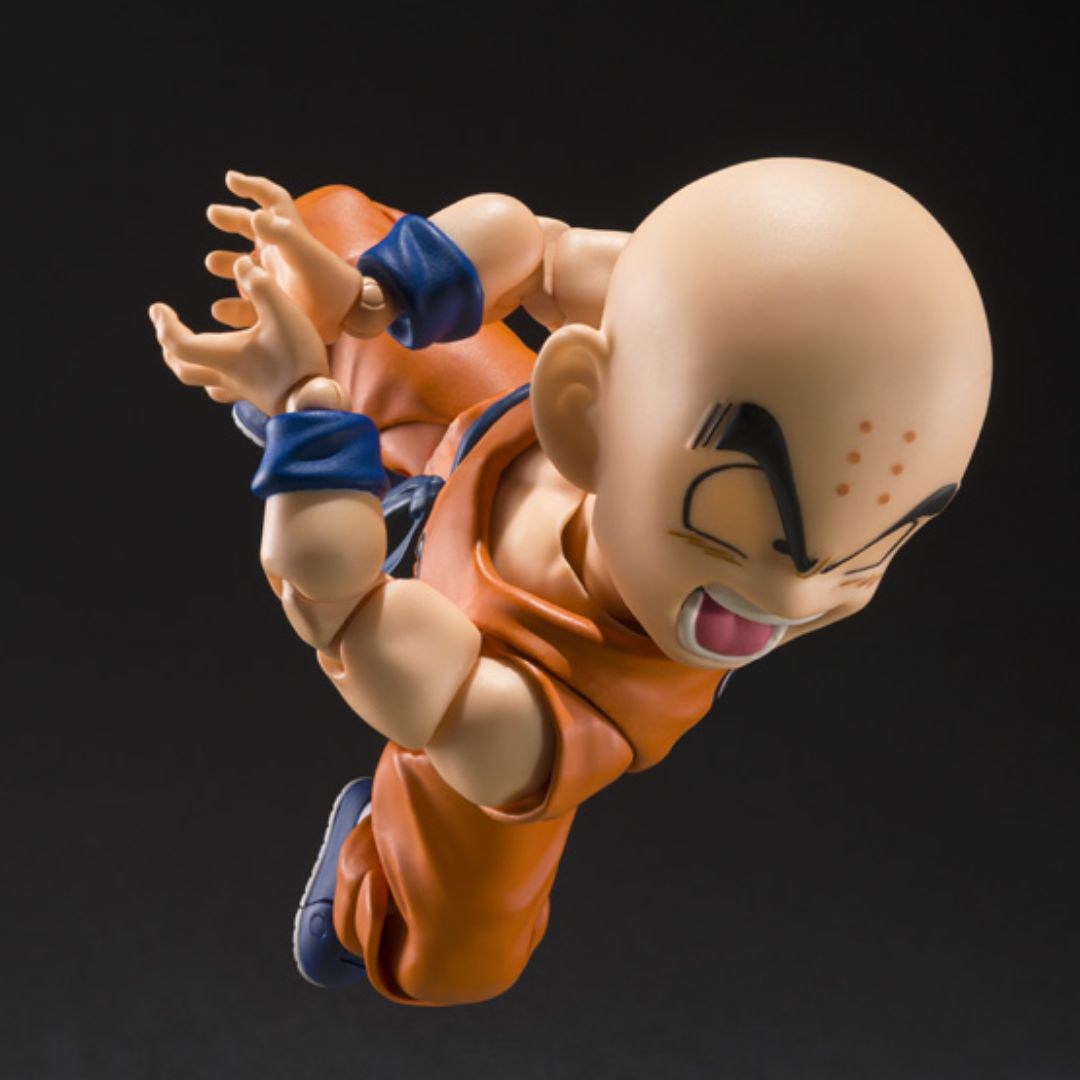 Dragon Ball Z Krillin -Son Goku'S Best Friend S.H.Figuarts By Tamashii Nations -Tamashii Nations - India - www.superherotoystore.com