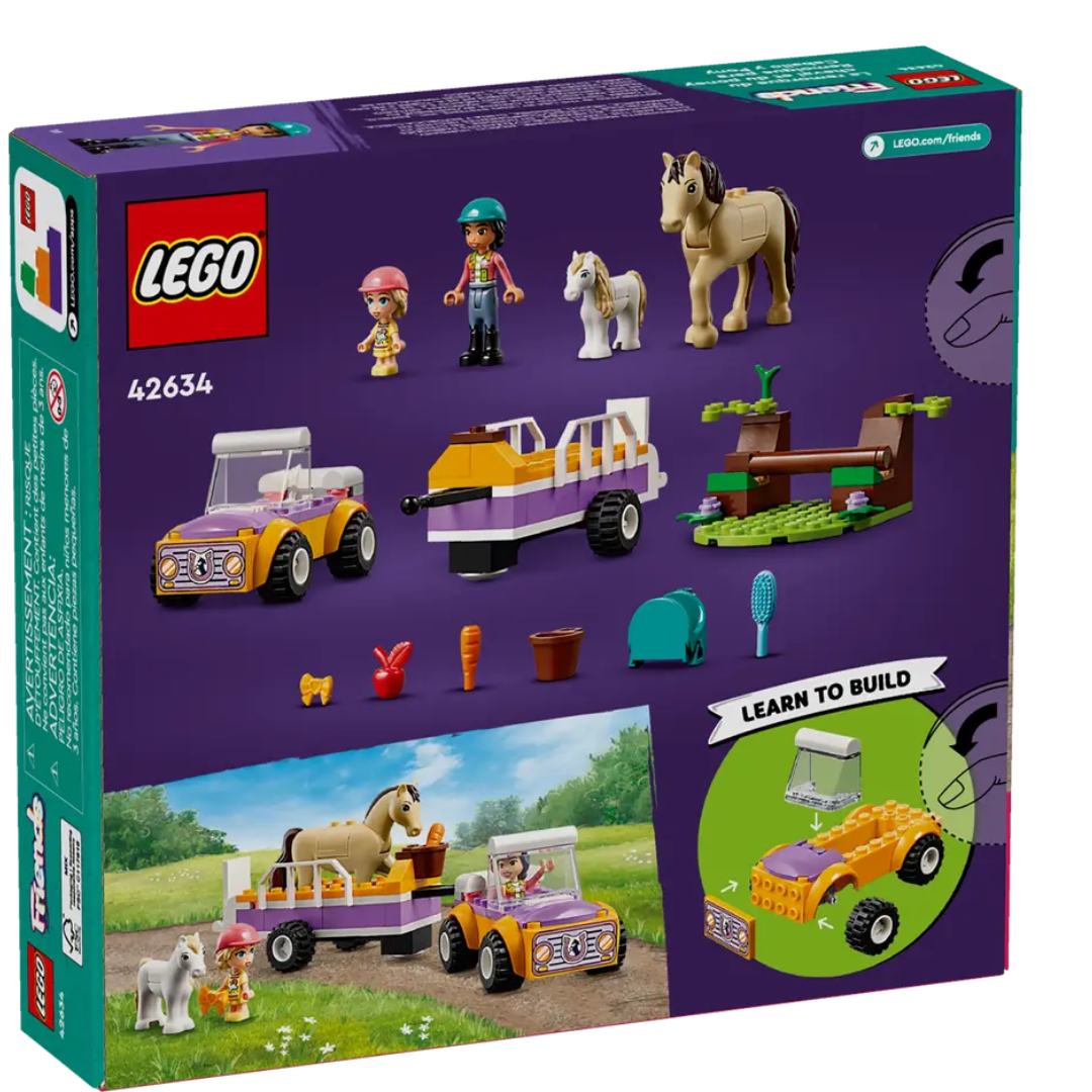 Lego Friends Horse and Pony Trailer -Lego - India - www.superherotoystore.com