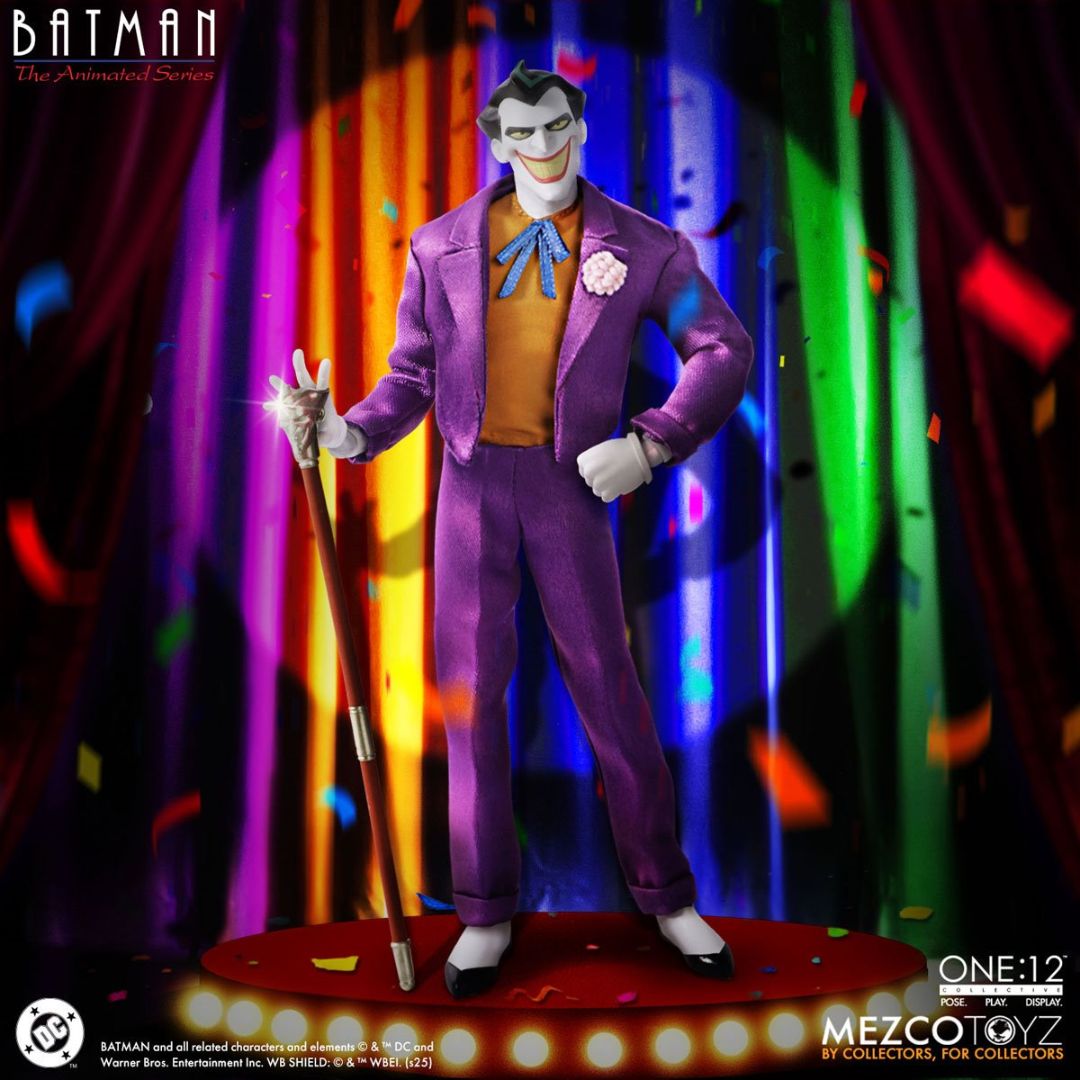 Batman: The Animated Series The Joker Collective Action Figure By Mezco Toys -Mezco Toys - India - www.superherotoystore.com