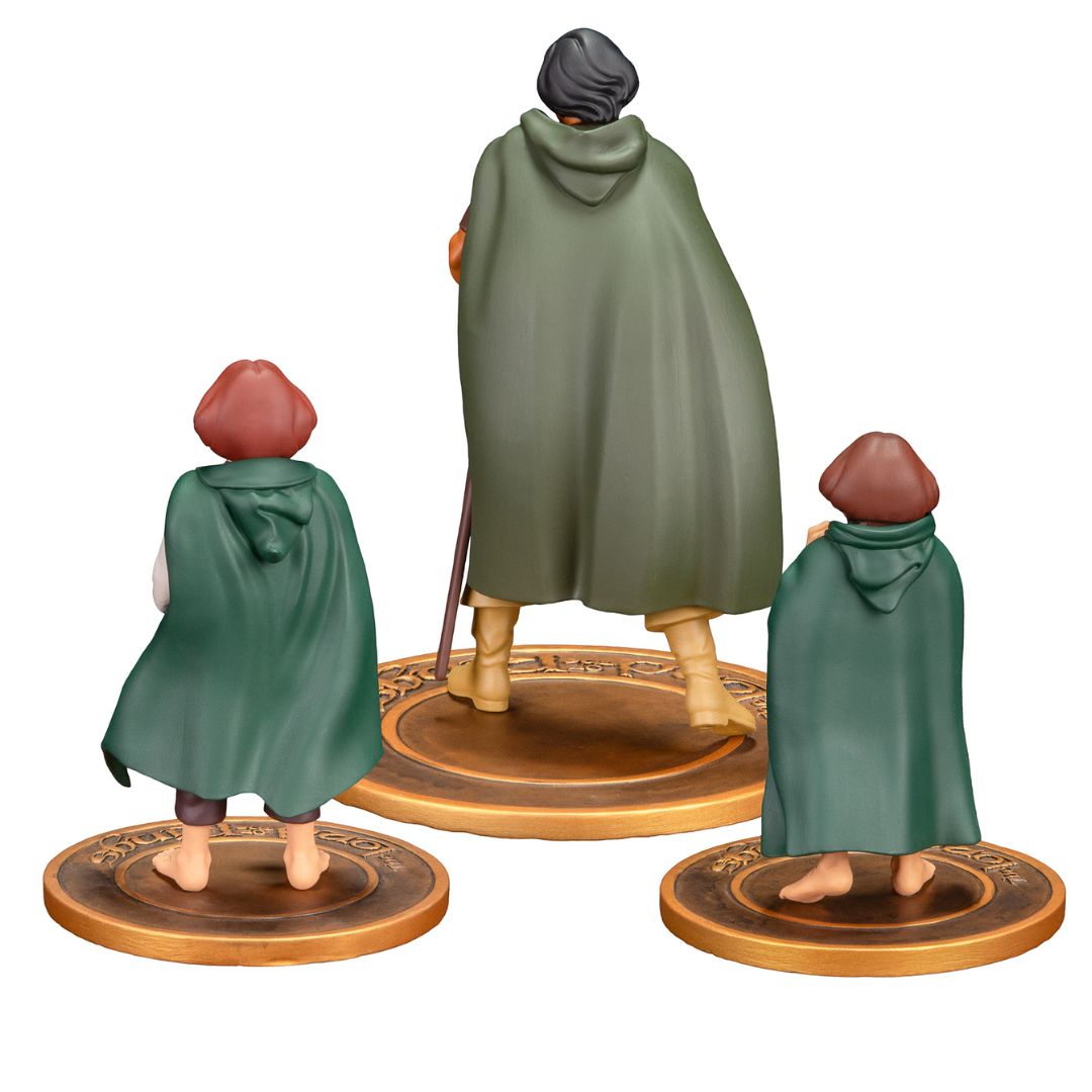 The Lord Of The Rings Animated Film Pvc Figure Set (Frodo Aragorn And Samwise) By Dark Horse -Dark Horse - India - www.superherotoystore.com