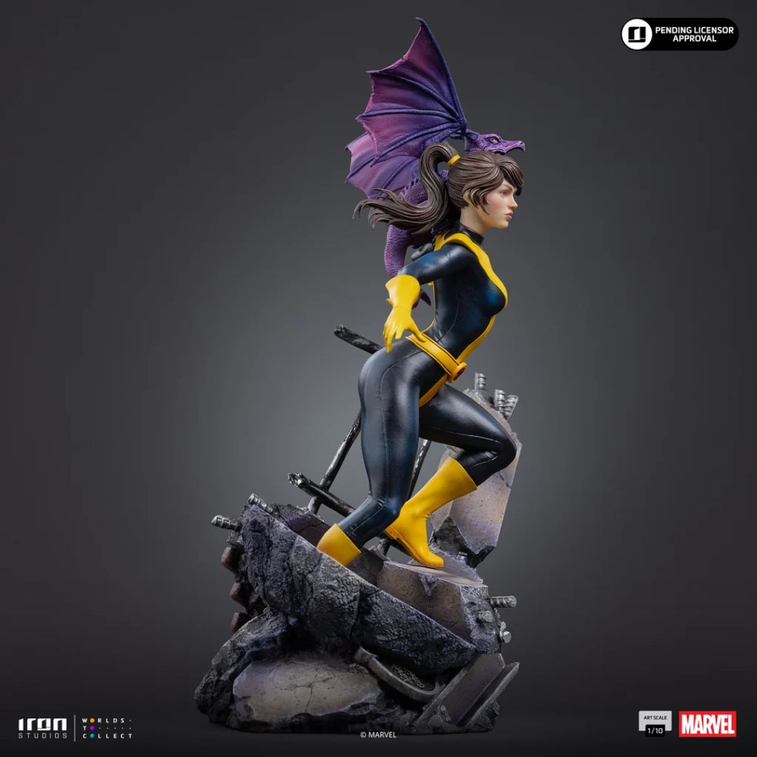 Kitty Pride & Lockheed - X-Men Comics - BDS Art Scale 1/10 Statue By Iron Studios
