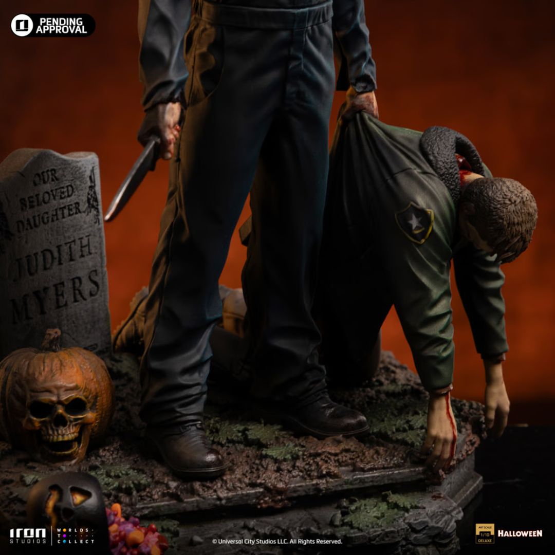 Michael Myers Deluxe - Halloween  Statue By Iron Studios -Iron Studios - India - www.superherotoystore.com