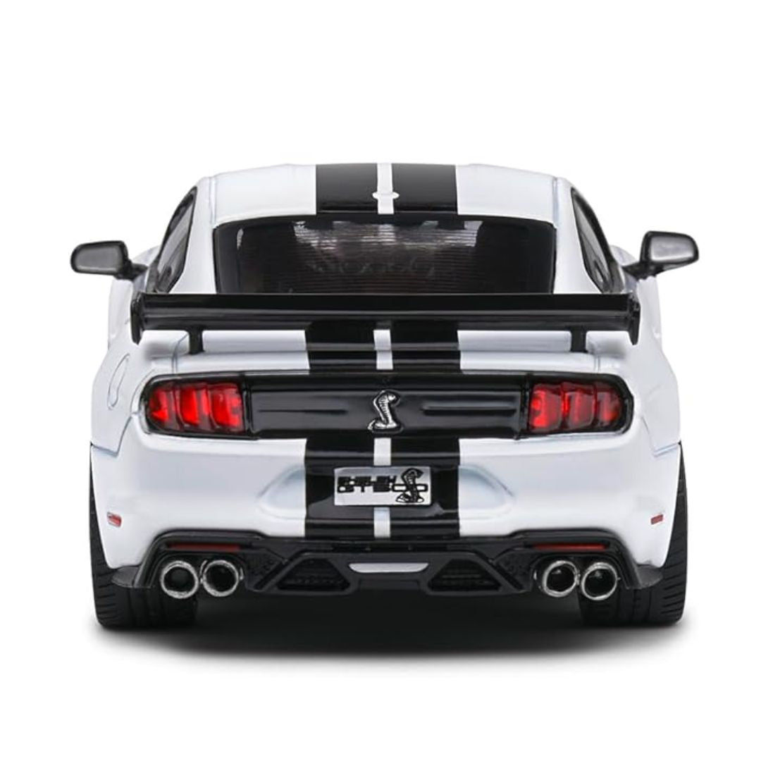 2020 White Shelby Mustang GT500 1:43 Scale Die-Cast Car by Solido -Solido - India - www.superherotoystore.com