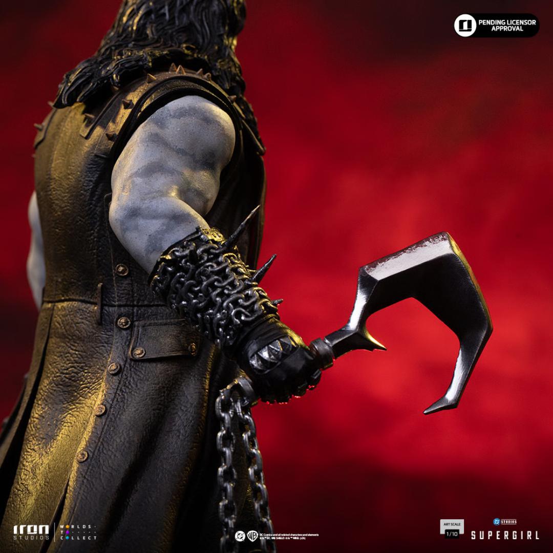 Lobo - Supergirl Movie Statue By Iron Studios