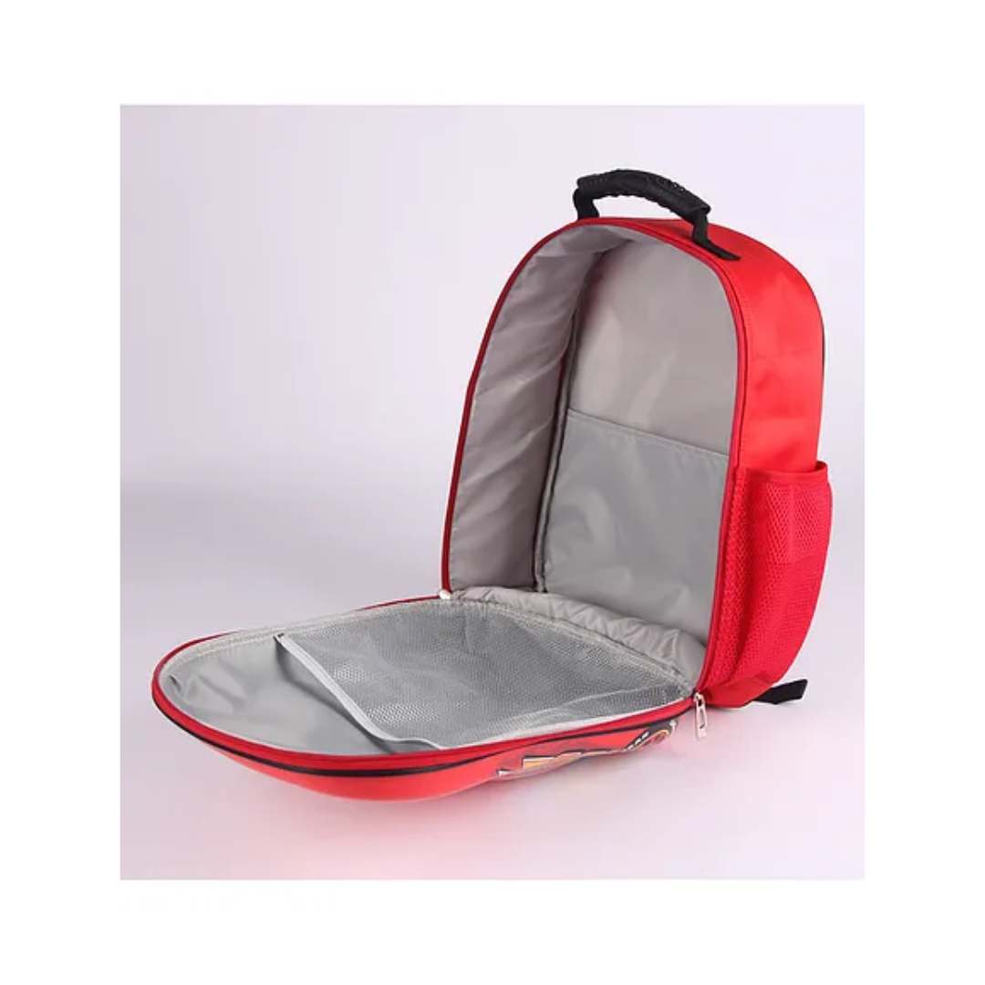 DISNEY PIXAR CARS HARDSHELL CAR SHAPE BAG - RED by Mesuca -Mesuca - India - www.superherotoystore.com