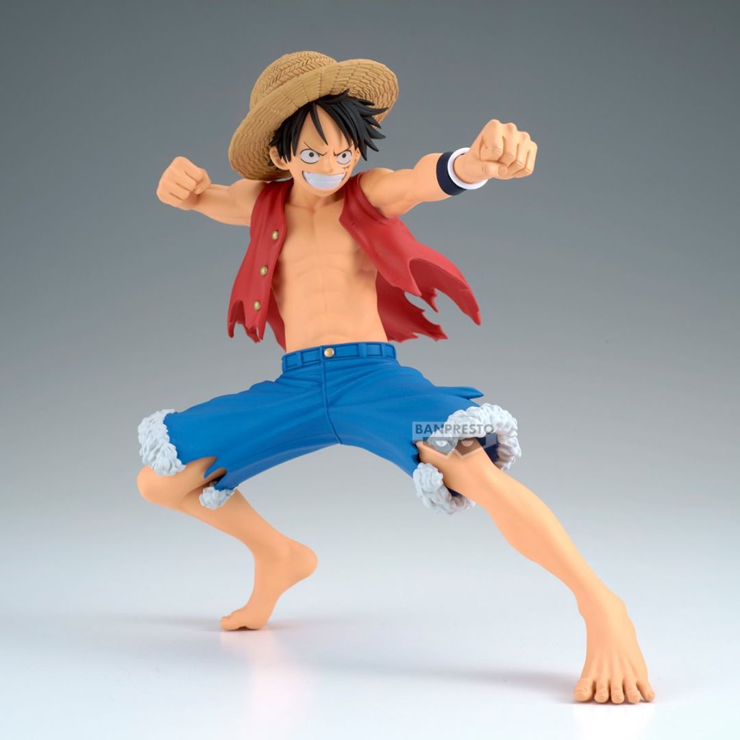 One Piece Monkey D. Luffy Cross Posing Statue By Banpresto