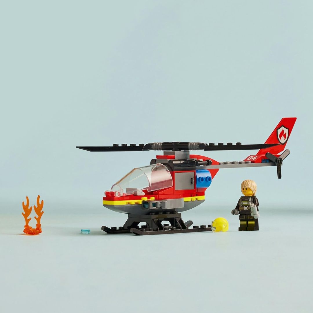 Lego City City Great Vehicles Fire Rescue Helicopter