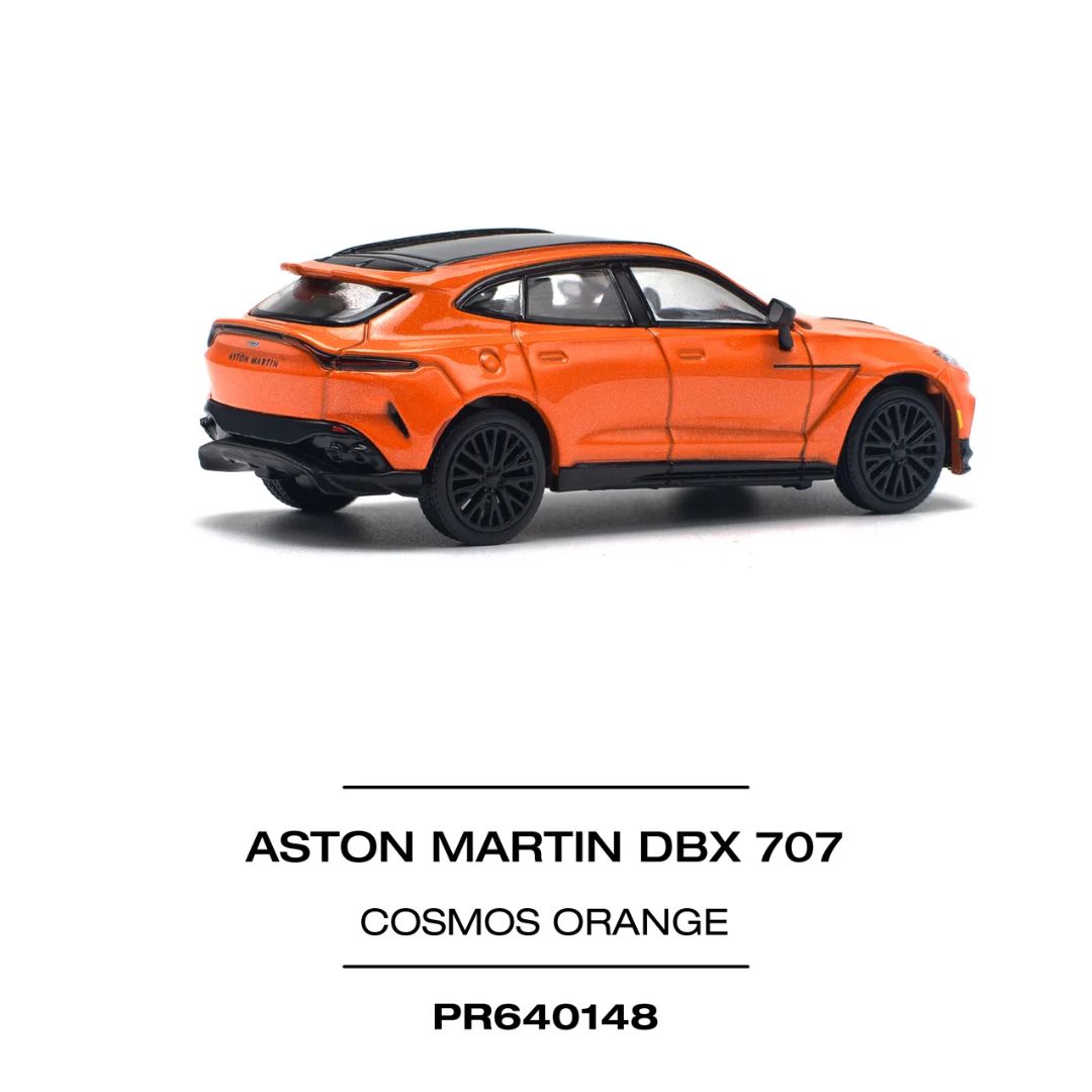 Aston Martin DBX 707 Cosmos Orange 1:64 Diecast Car By Pop Race -Pop Race - India - www.superherotoystore.com