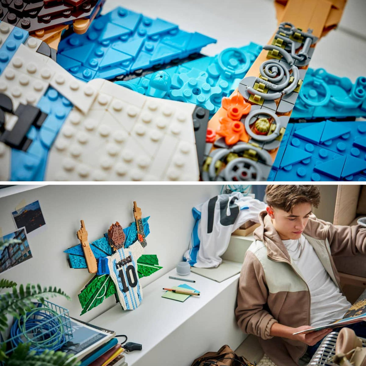 Lionel Messi – Celebration By Lego