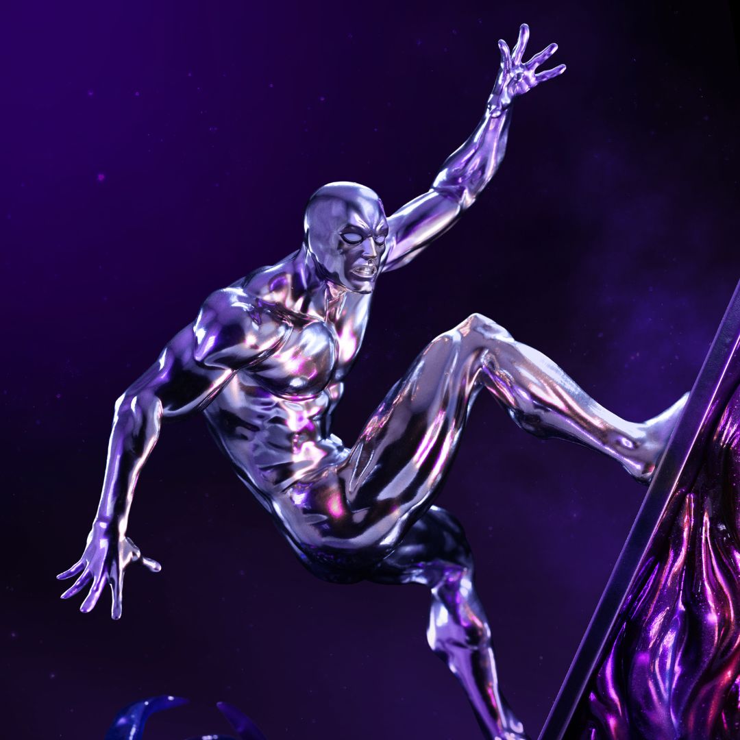 Silver Surfer - Infinity Gauntlet Diorama Iron Studios By Iron Studios -Iron Studios - India - www.superherotoystore.com