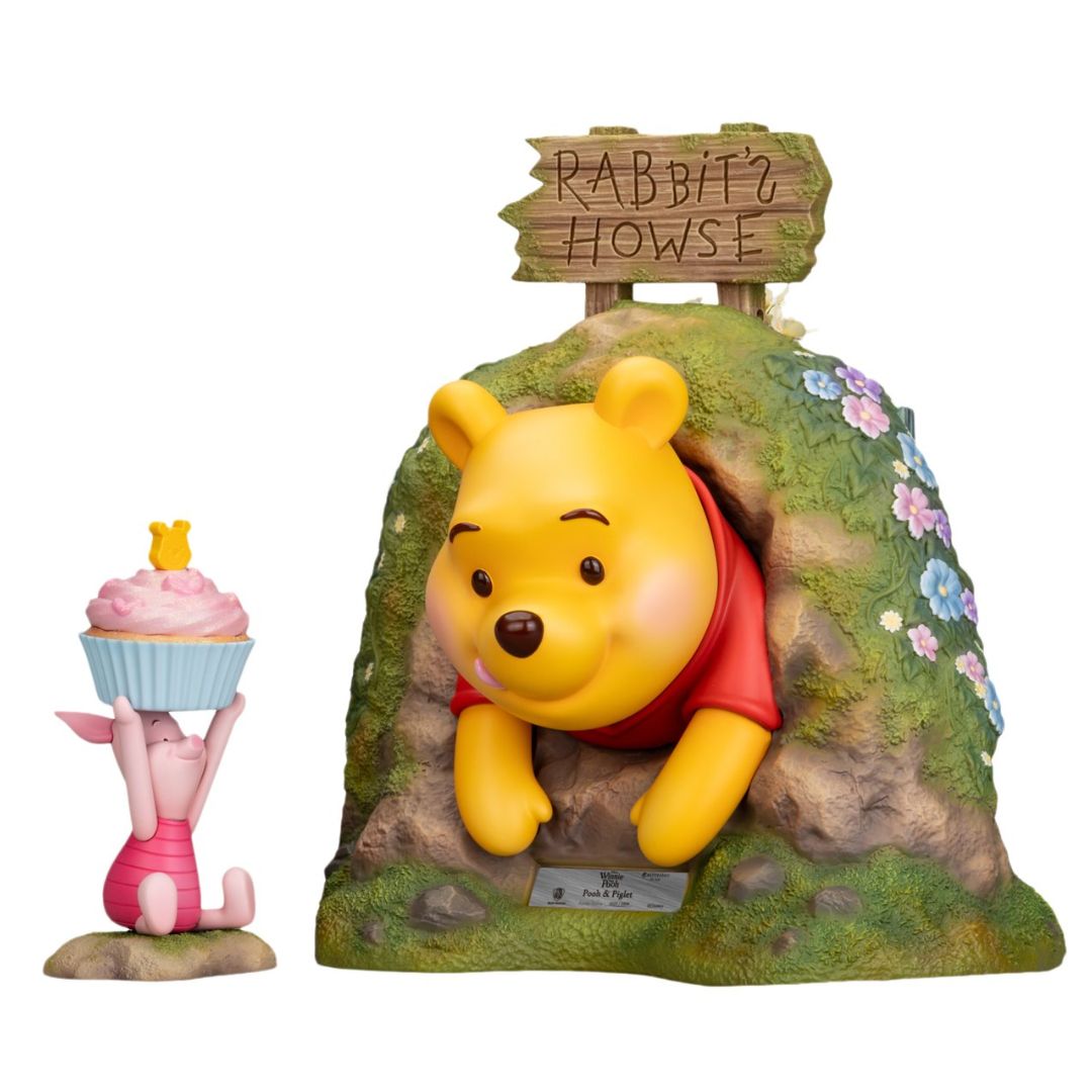 Winnie The Pooh And Piglet Mc-090 Master Craft Statue By Bandai