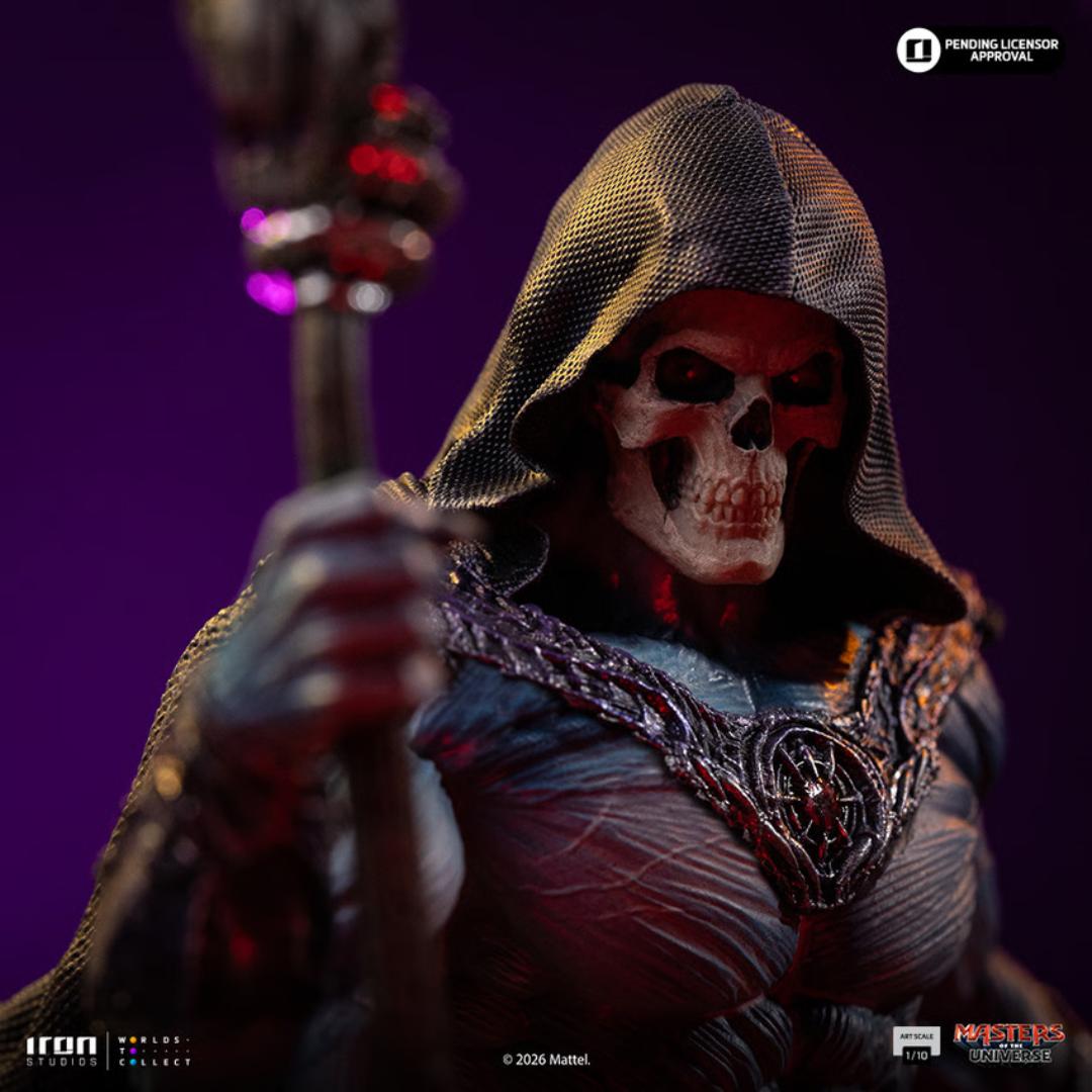 Masters Of The Universe Movie Skeletor Statue By Iron Studios