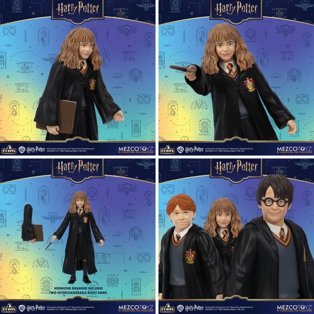 Harry Potter Series 1 Action Figure 20Pc Assortment By Mezco Toys -Mezco Toys - India - www.superherotoystore.com