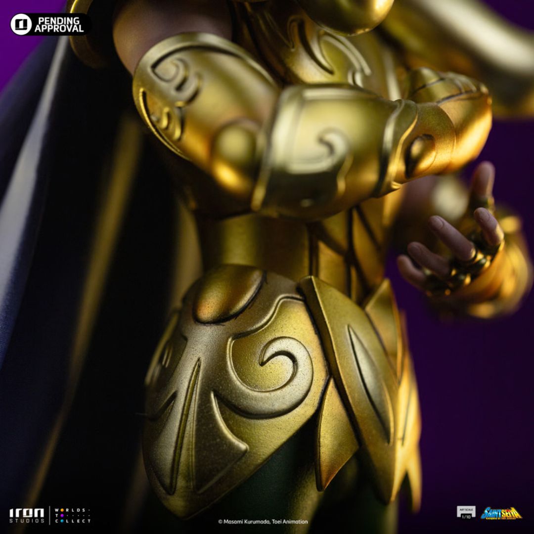 Aries Mu Statue By Iron Studios