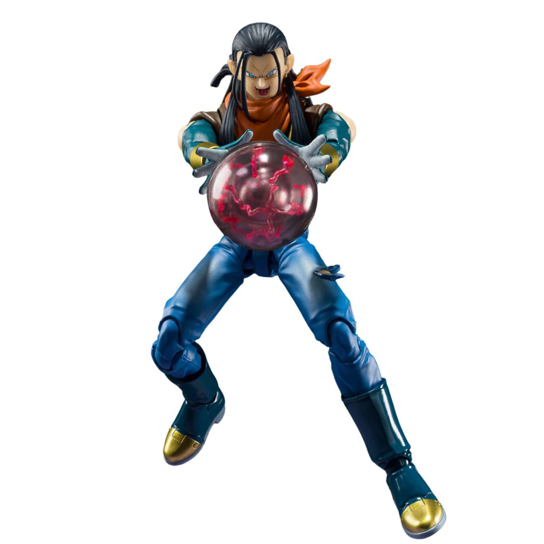 Dragon Ball Z Super Android 17 S.H.Figuarts Action figure By Tamashii Nations -Tamashii Nations - India - www.superherotoystore.com