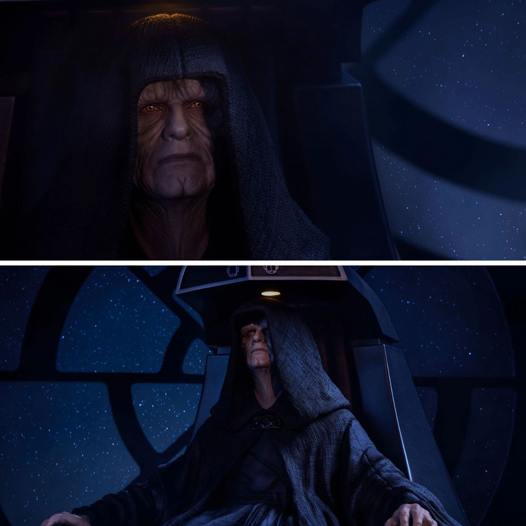 Emperor Palpatine 1:3 Scale Statue By Pcs Collectibles -Iron Studios - India - www.superherotoystore.com