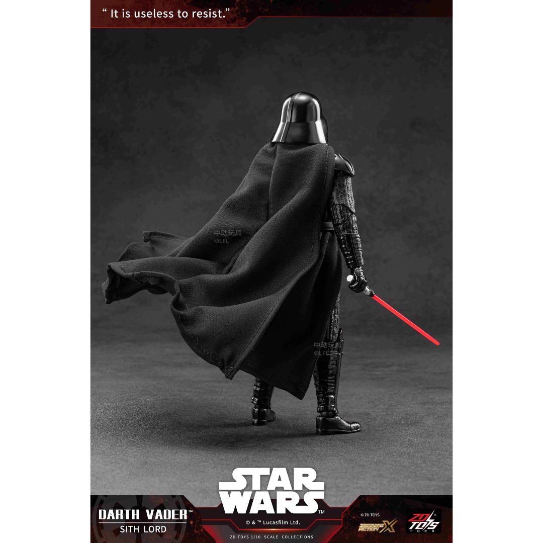 ZD Toys Star Wars Darth Vader (Sith Lord) 1/10 Scale Action Figure – Galactic Empire Collectible