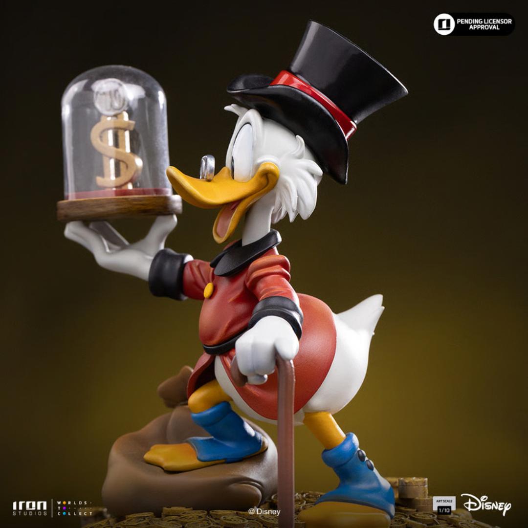 Ducktales Uncle Scrooge Mcduck Statue By Iron Studios