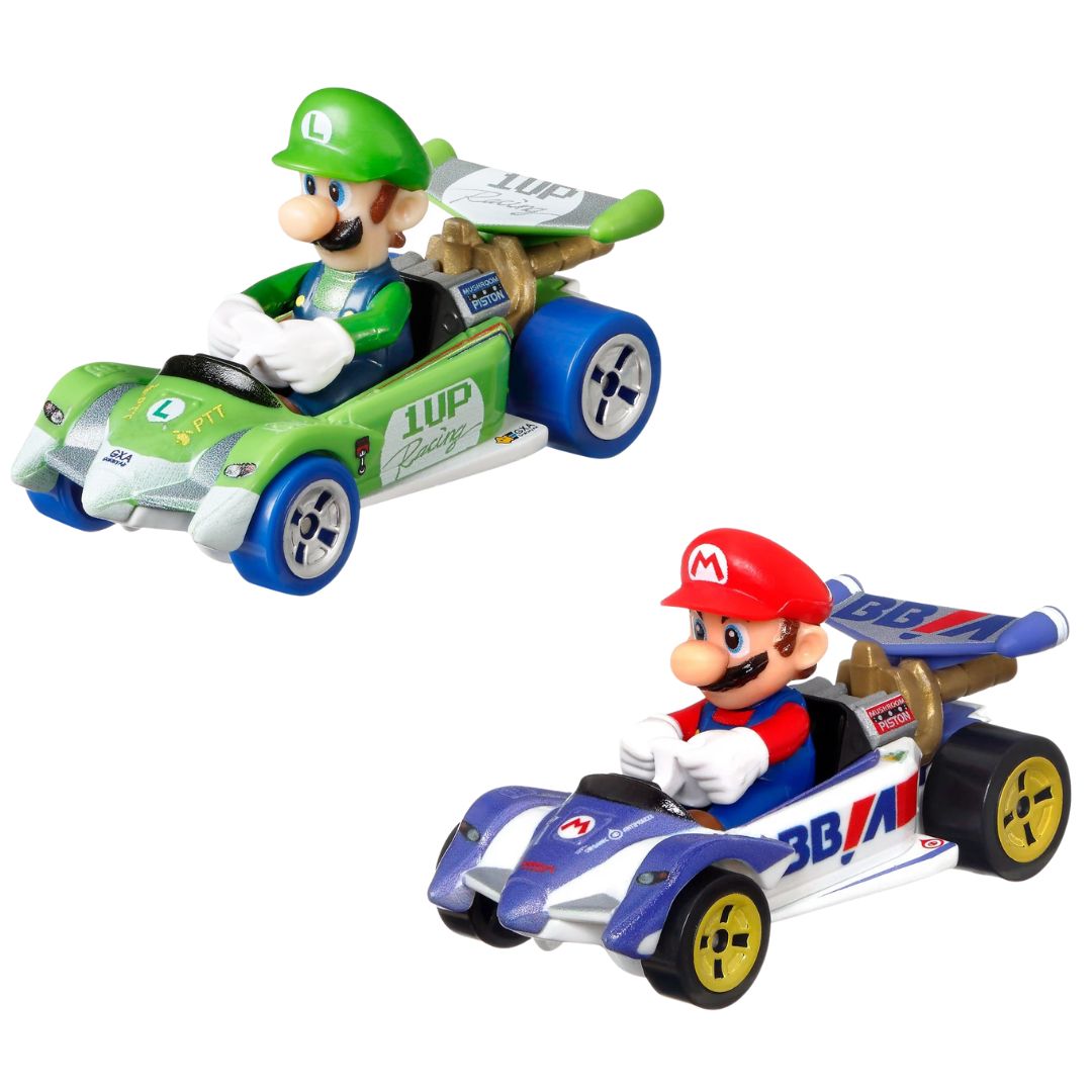 Mario Kart Hot Wheels 2025 Set Of 8 by Hot Wheels