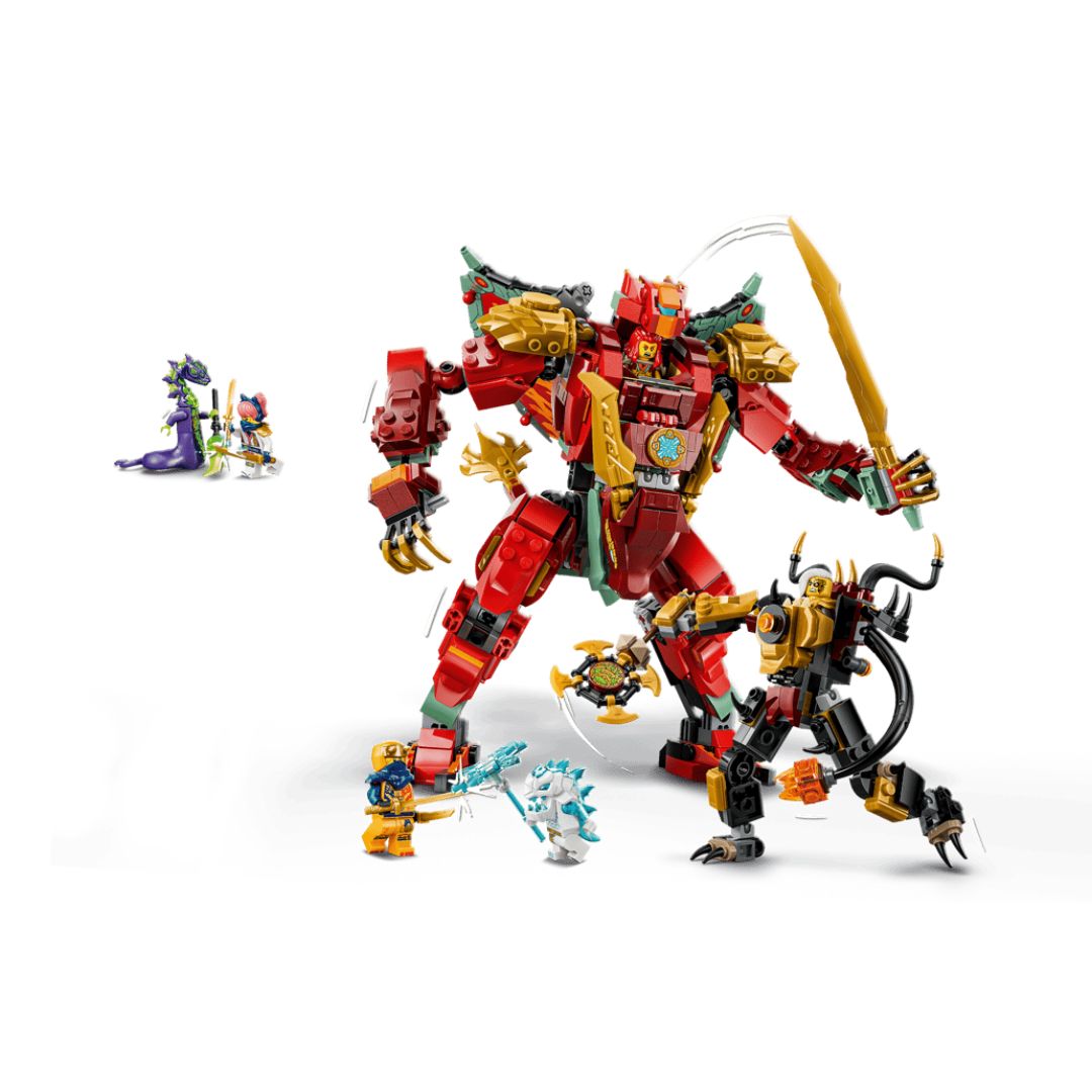 Ninjago Wyldfyre'S Transforming Dragon Mech By Lego