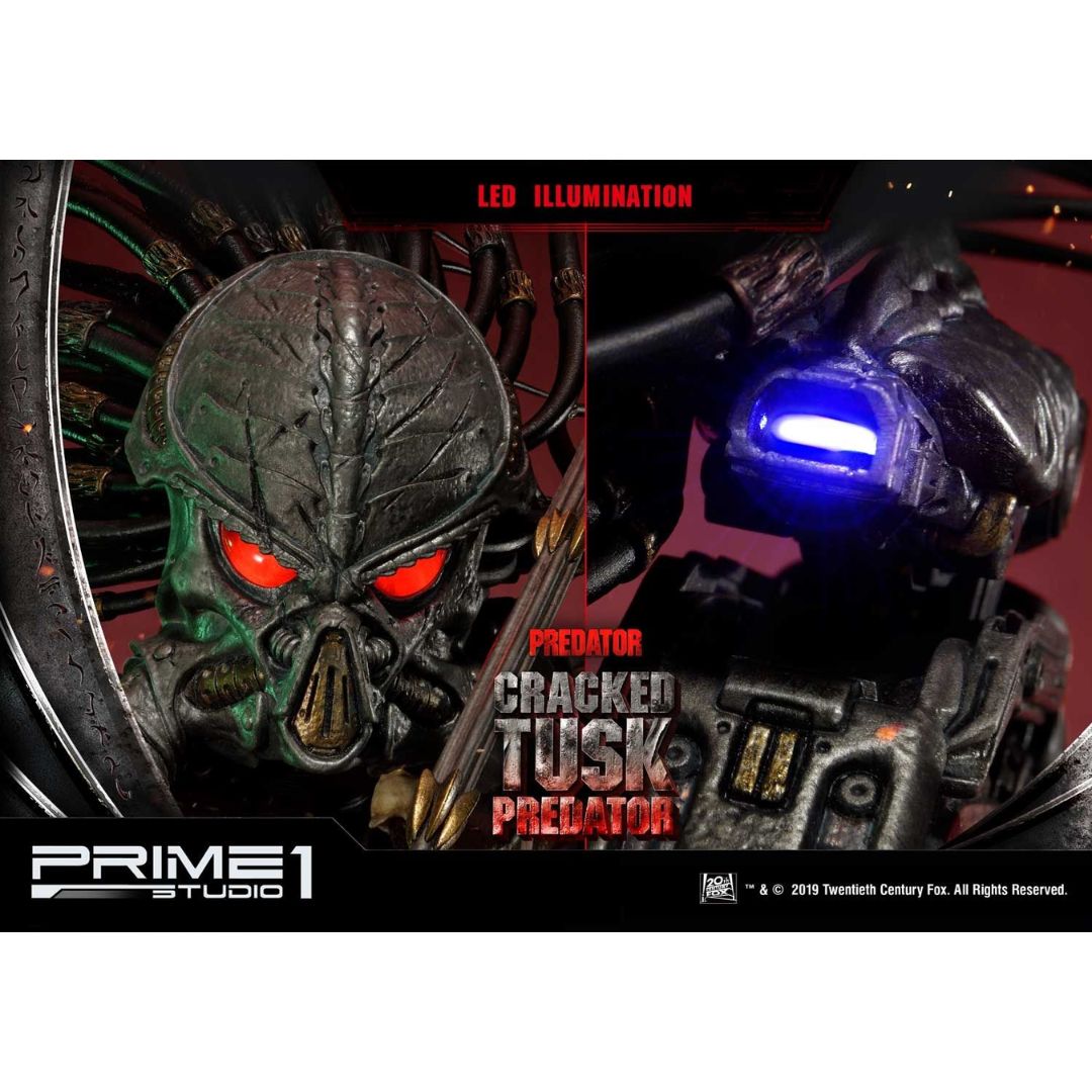 Predator (Comics) Cracked Tusk Predator Statue By Prime1 Studios