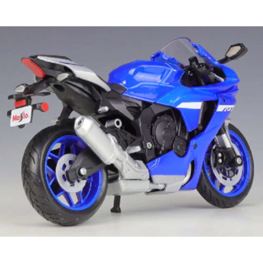 Blue YAMAHA YZF-R12021 MODEL Die-cast Bike By Maisto -Maisto - India - www.superherotoystore.com