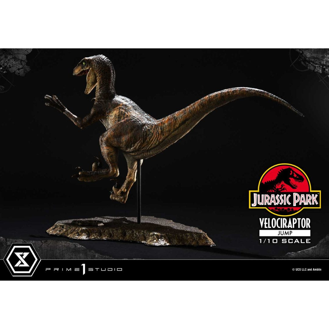 Jurassic Park (Film) Velociraptor Jump statue by Prime1 Studios -Prime 1 Studio - India - www.superherotoystore.com