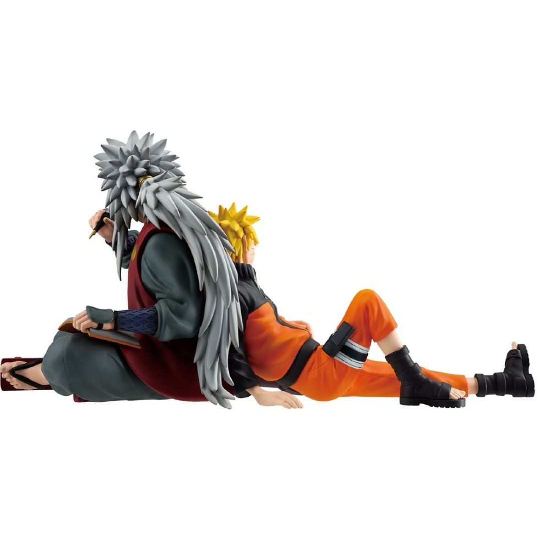 Naruto: Shippuden Naruto Uzumaki And Jiraiya Legendary Sannin Masterlise Ichibansho Statue By Bandai -Ichibansho - India - www.superherotoystore.com
