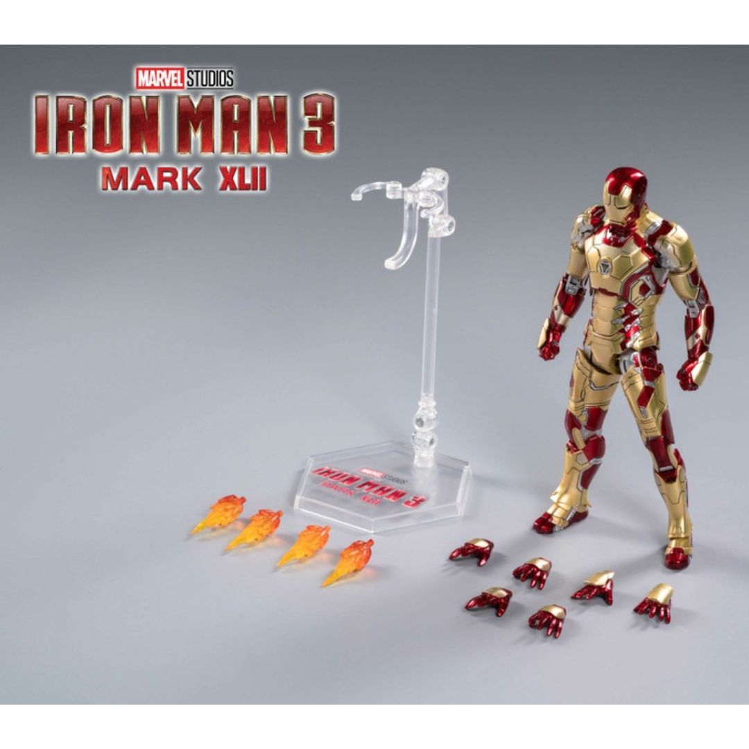 Iron Man Mk42 Action Figure By Zd Toys -ZD Toys - India - www.superherotoystore.com