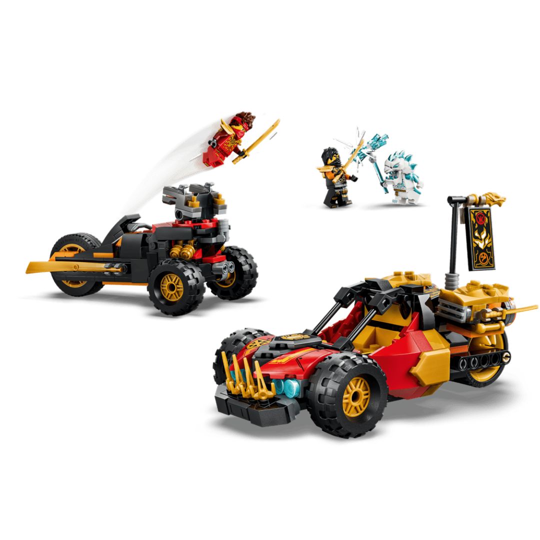 Ninjago Kai And Cole'S Combiner Vehicles By Lego