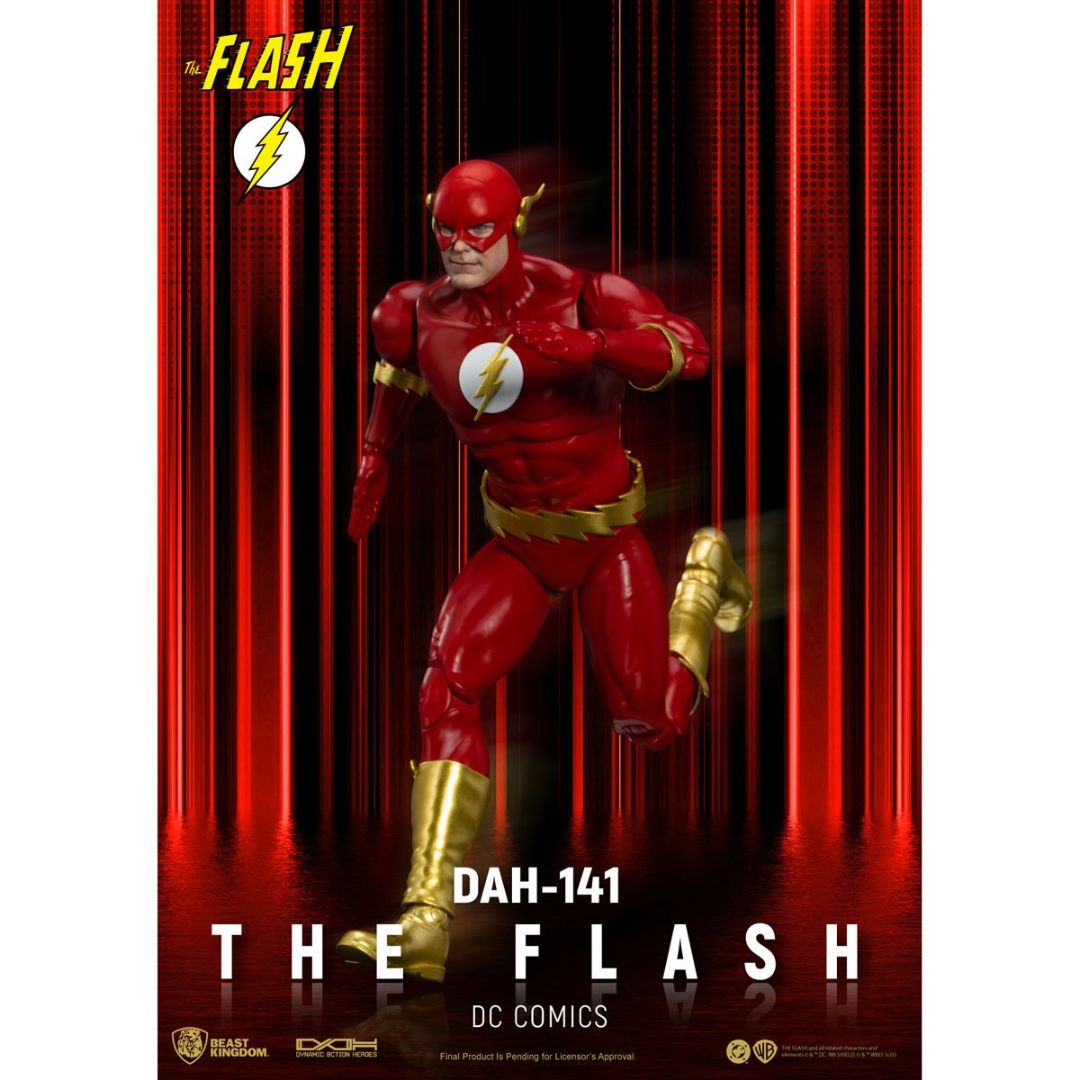 Dc Comics The Flash Dynamic 8-Ction Heroes Action Figure By Beast Kingdom -Beast Kingdom - India - www.superherotoystore.com