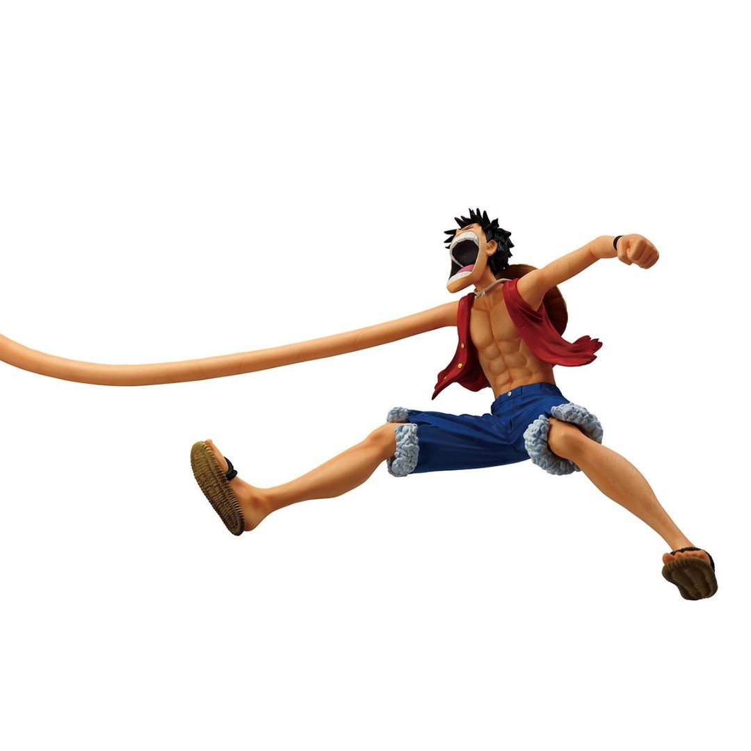 One Piece Monkey D. Luffy Playing Love Song In The Sky Masterlise Expiece Ichibansho Statue By Bandai