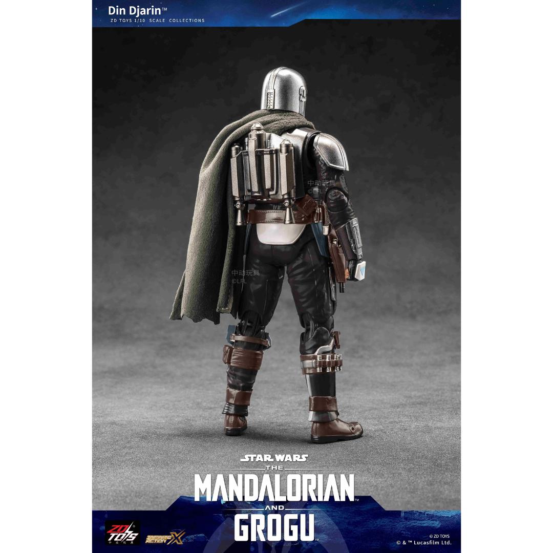 Hot Toys Star Wars: The Mandalorian 1/10 Scale Action Figure – Din Djarin Collectible Figure