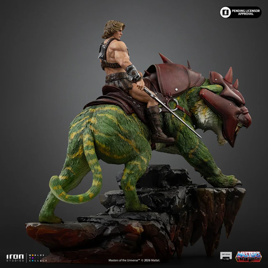 Masters Of The Universe Movie He-Man And Battle Cat Statue By Iron Studios -Iron Studios - India - www.superherotoystore.com