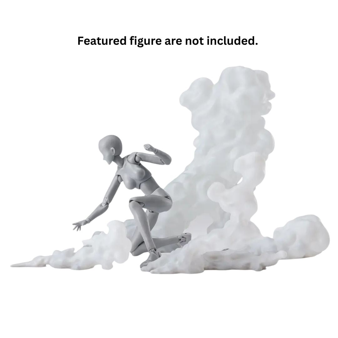 Tamashii Effect Smoke White Version For S.H.Figuarts By Tamashii Nations