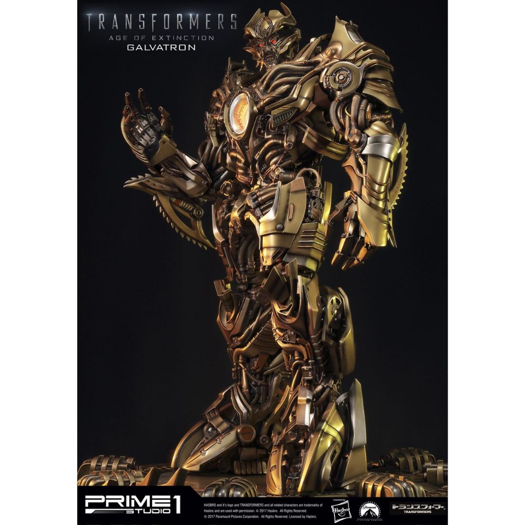 Transformers: Age Of Extinction (Film) Galvatron Gold Version Statue By Prime1 Studios -Prime 1 Studio - India - www.superherotoystore.com