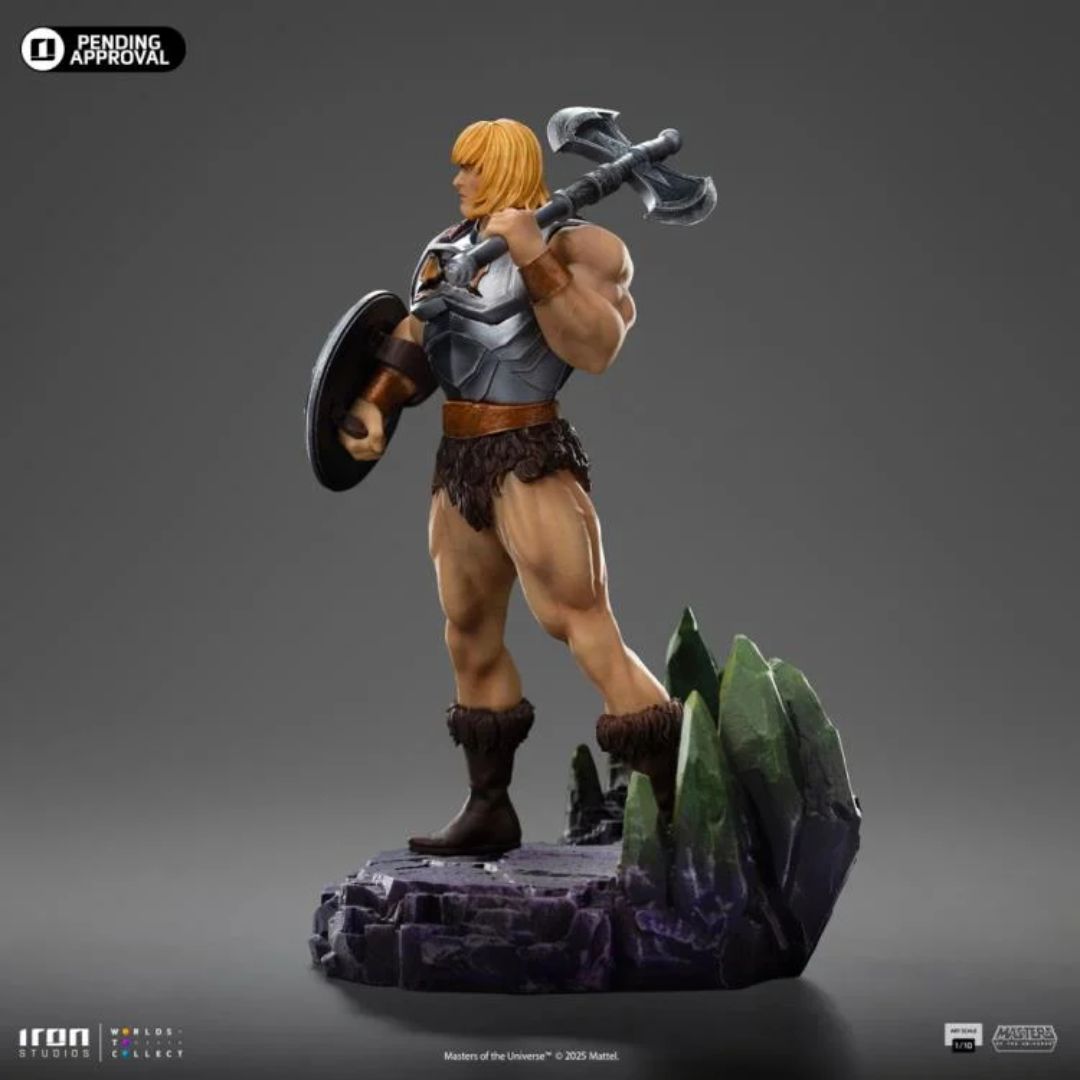 He-Man Battle Armour Version Statue By Iron Studios -Iron Studios - India - www.superherotoystore.com