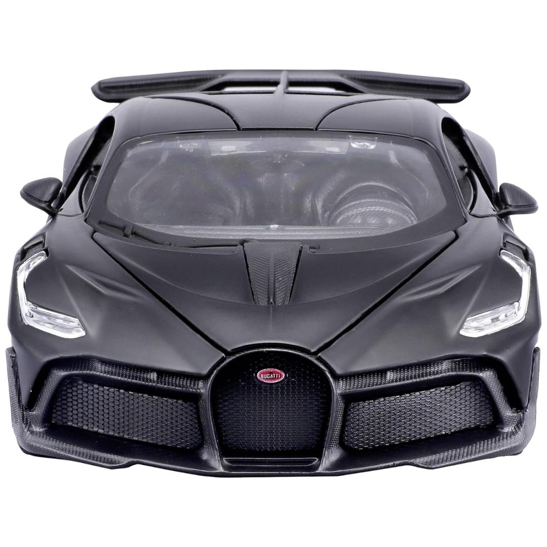 Matt Black Bugatti Divo 1:24 Scale Die-Cast Car by Maisto -Maisto - India - www.superherotoystore.com