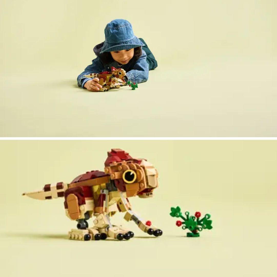 Jurassic Park Baby Dinosaur Dolores: Aquilops By Lego -Lego - India - www.superherotoystore.com