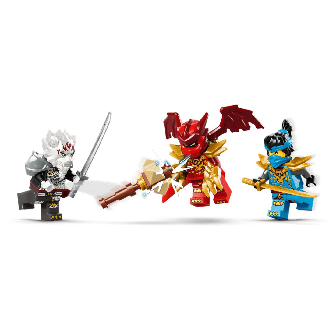 Ninjago Zilvar And Grimtak The Dragon Beast By Lego