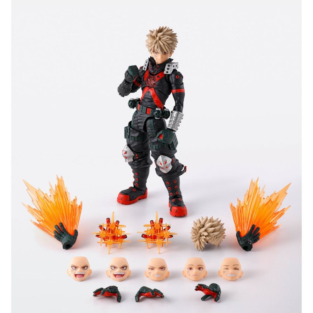 My Hero Acadmiea Katsuki Bakugo -The Beginning S.H.Figuarts By Tamashii Nations