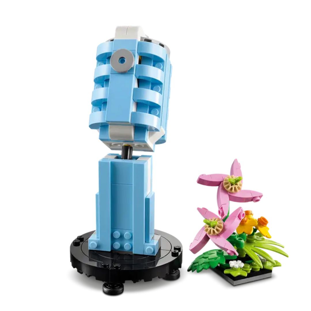 Record Player With Flowers By Lego -Lego - India - www.superherotoystore.com