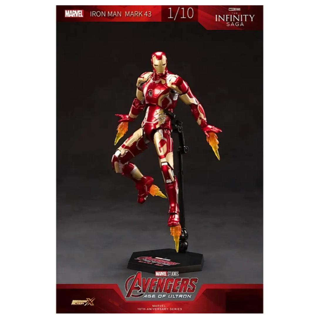 Iron Man Mk43 Action Figure By Zd Toys By Zd Toys
